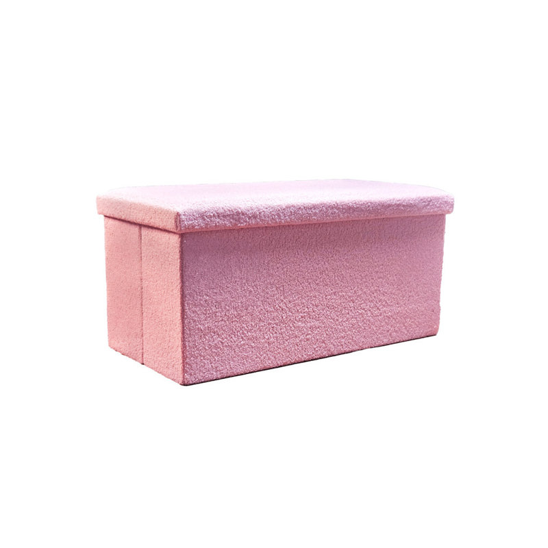 Repose-pieds avec rangement 30 "Pink Boucle