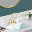 Lavabo de lavabo en céramique Pure White