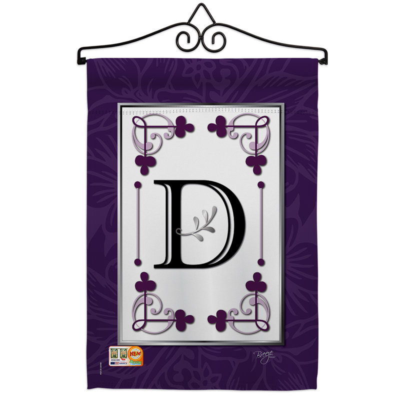 Classique classique 2 faces polyester 19 x 13 po ensemble de drapeaux, D