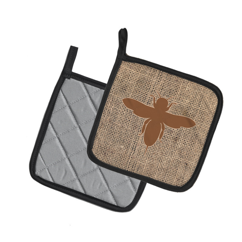 Cuisinier poignée abeilles août Jesse, Brun