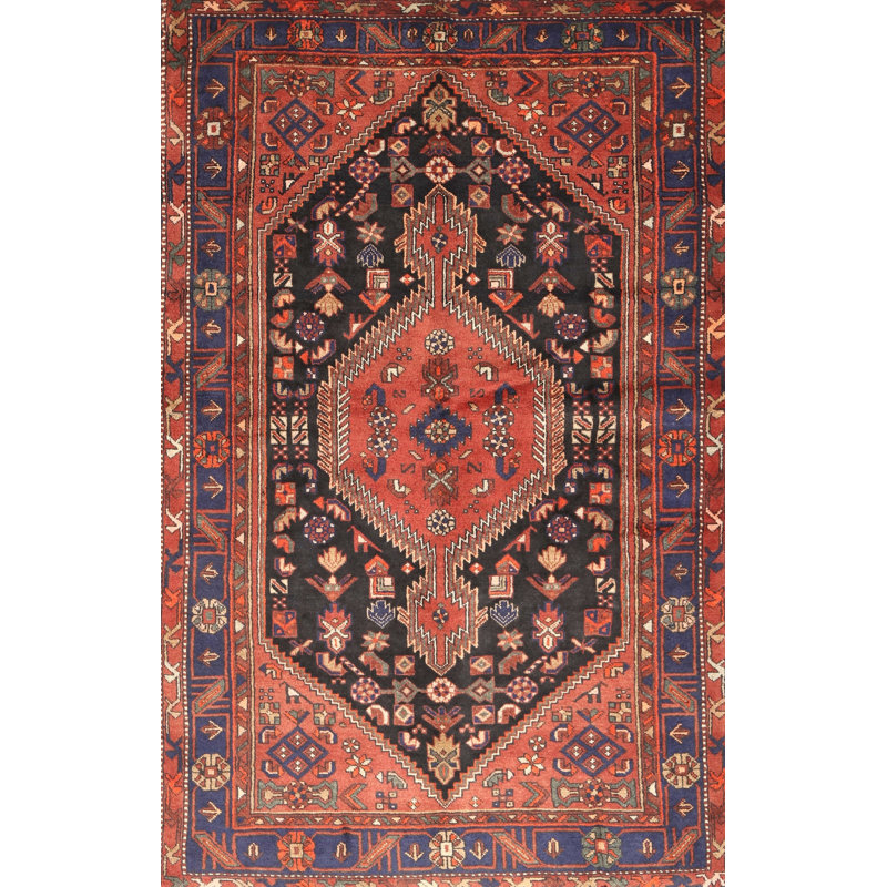 Tapis oriental bleu / rouge, Rectangle 8 pi x 12 pi