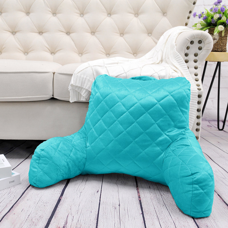  Housse et insert de coussin en velours, Bleu baltique