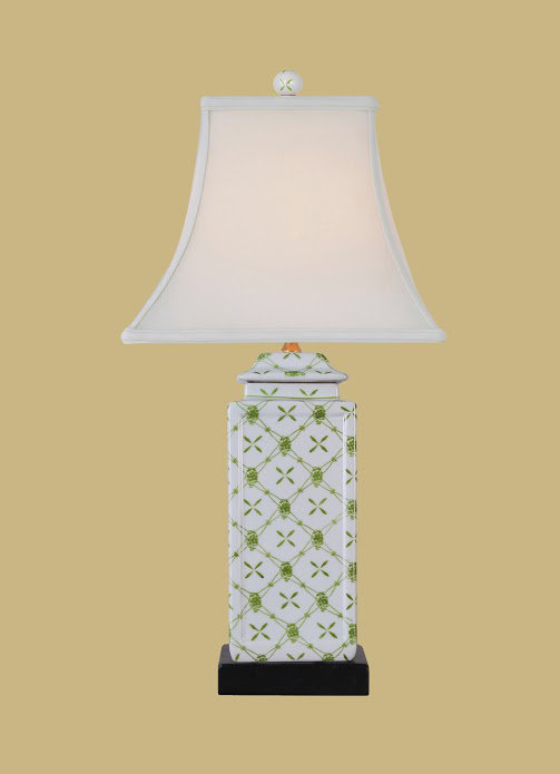 Lampe de table 22,5 "avec prise Sierra, Vert