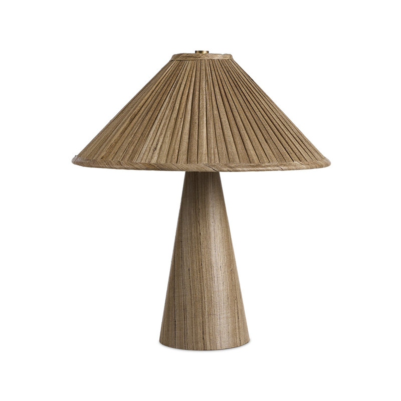 Cordelia Table Lamp-Natural Silk