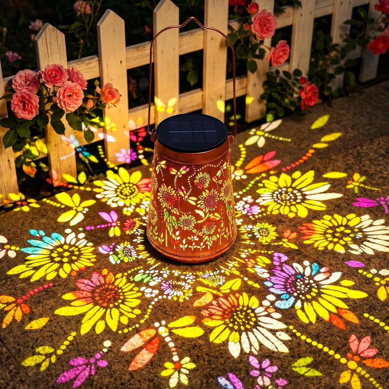 Solar Lanterns Outdoor Waterproof Christmas Gifts For Women Mon Grandma, 2 Pack Brighter Hummingbird Hanging Solar Lantern Lights Outdoor, 2 Modes Metal Outdoor Decoration For Yard, Patio