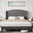 Gytle Wingback Bed-960364359-960364357