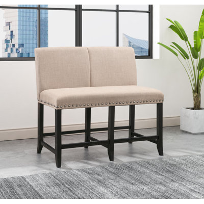 Banc en bois massif Kilby