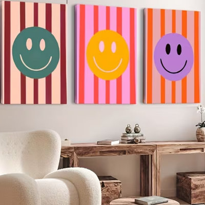 3 Piece Wrapped Canvas Wall Art