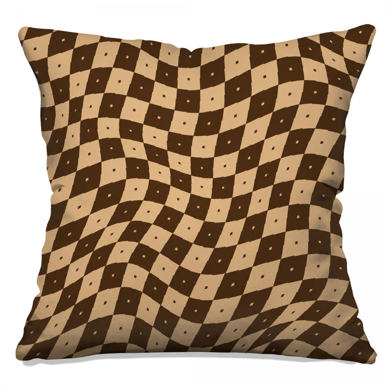 Coussins Wavy, 14 X 14 pouces