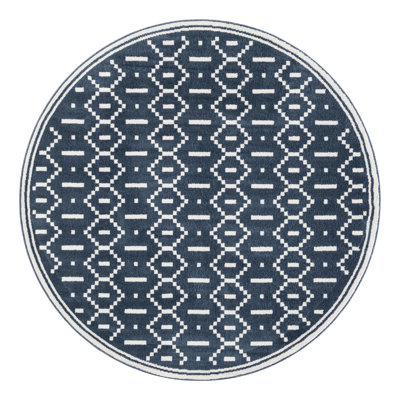 Latitude Run® Begna Nikolis Rug Blue