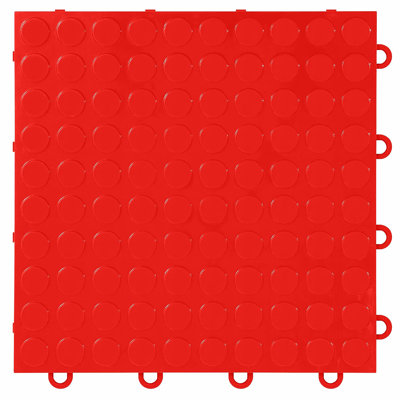 Flooringinc Coin Nitro Garage Flooring Tiles 12In X 12In X 3/8In Interlocking  Modular Floor 