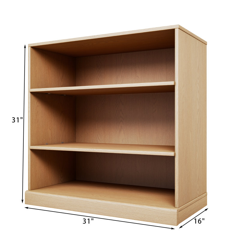 Armoire de rangement Adam, H 31 po x l 31 po x P 16 po, Chêne