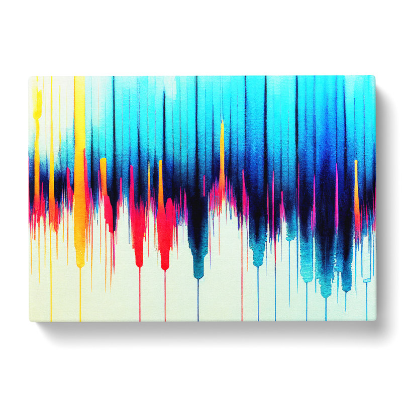 Equalizer Audio Vol.3 Abstract - Wall Art, 40cm H x 60cm W x 3cm D, No matte
