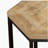 Natural Black 2-Piece Nested Coffee Table