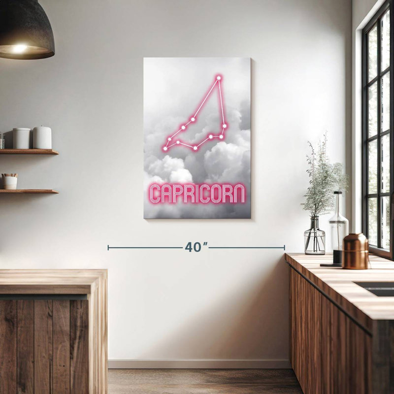 Adella Capricorn Constellation, 36" H x 24" W