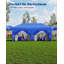 FXSGER 600cm W x 300cm D Polycarbonate Cover Retractable Door / Window Awning-128912893