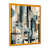 Impression dorée sur toile encadrée
