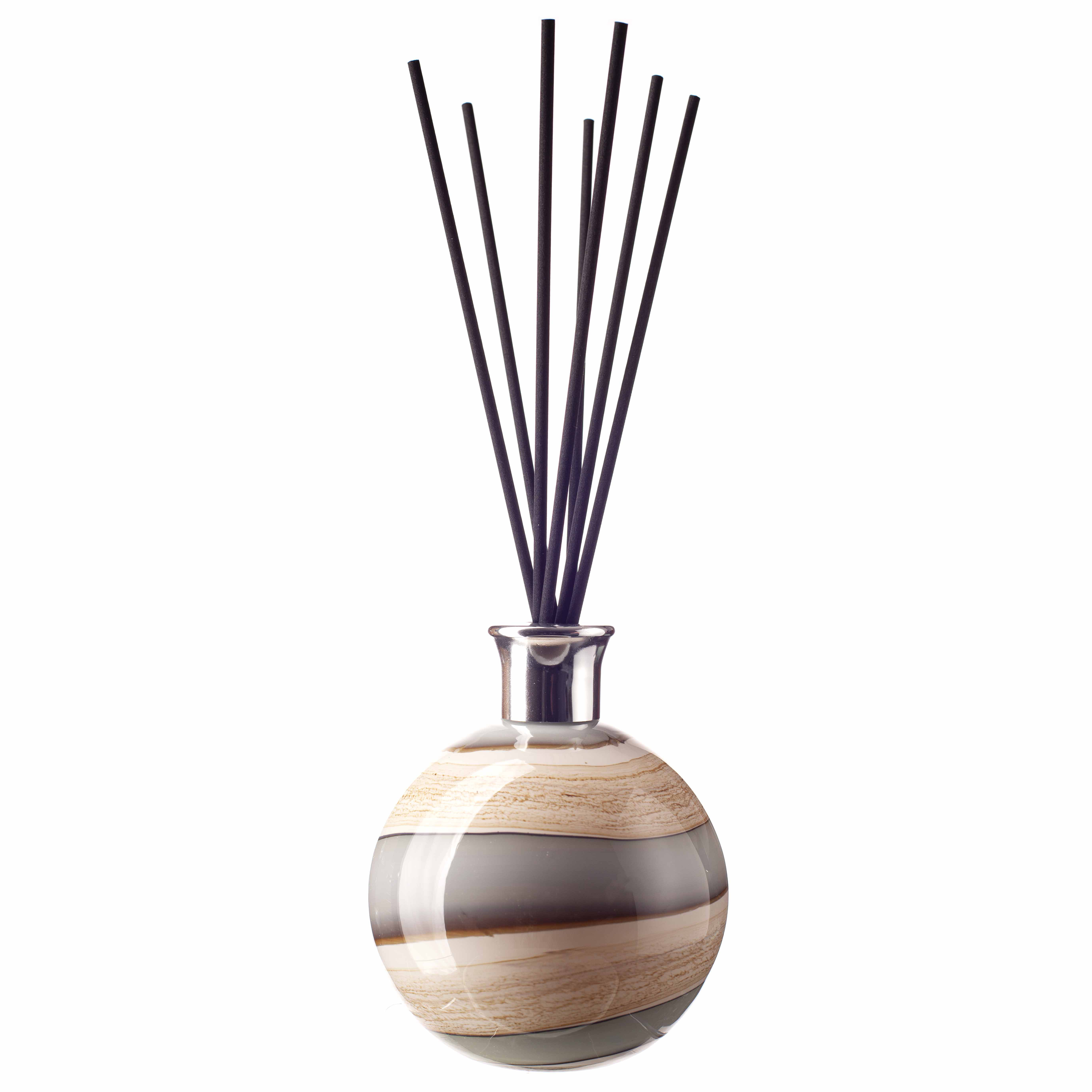 Next Large Reed Diffusers 17 Stories Reed Diffuser Large Sphere in Smoked Meadows (120mm ...