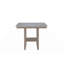 CLAUI NATURAL BAR TABLE and BAR STOOLS Ensemble de tables de bar modernes