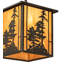 Luminaire suspendu carré 1 lumières Toomsboro