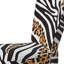 Chaise d'appoint rembourrée Zebra And Leopard