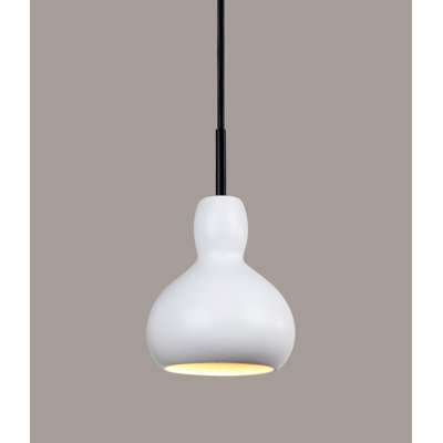 Luminaire suspendu à dôme simple à 1 lumière Shimizu