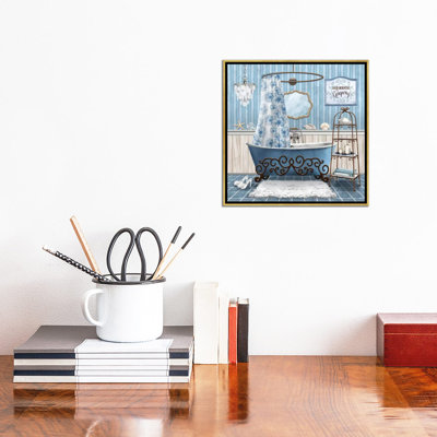 " Blue Bath Retreat I " by Conrad Knutsen