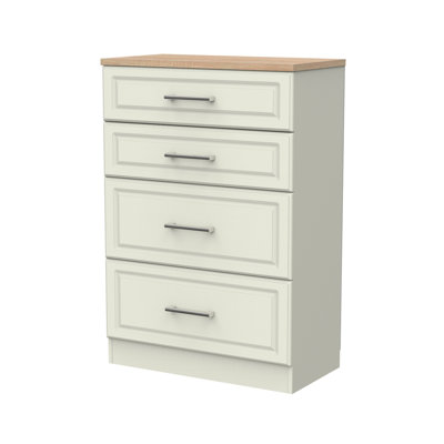 Fully Assembled Jossi 4 Drawer 76.5Cm W Chest of Drawers