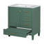 Ensemble de meuble-lavabo moderne 30 po avec meuble-lavabo 30 po-212414850