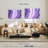 Avery Abstract Purple Layers-107709986
