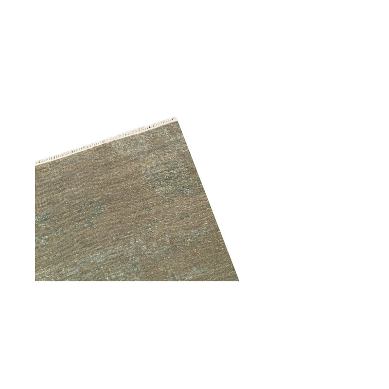 Tapis bleu de haute qualité noué à la main