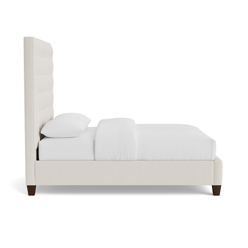 Bed, Queen, Performance Boucle - Cream, Sienna