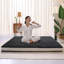 Gracinha 4" Cotton Full Size Futon Mattress-440496555-440496554