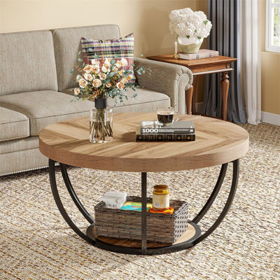 Table basse ronde