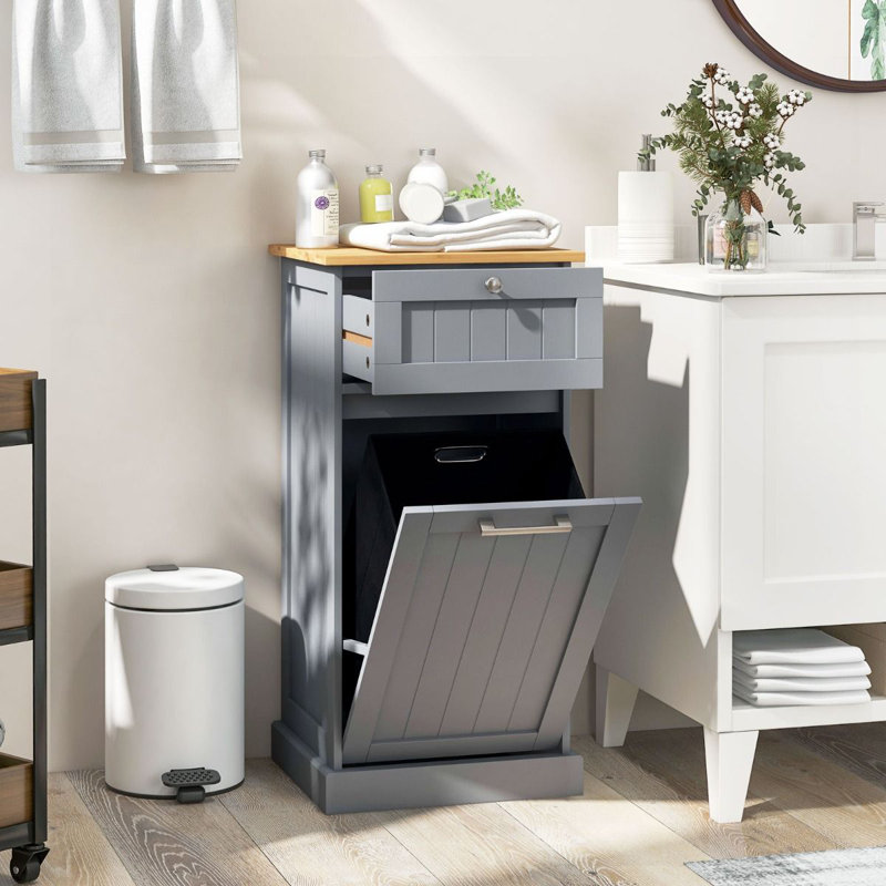 Laundry Hamper, Grey