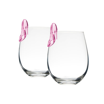 Runway Stemless Wine Glass, Set Of 2
