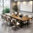 Simple Rectangular Solid Wood Conference Table-498690383