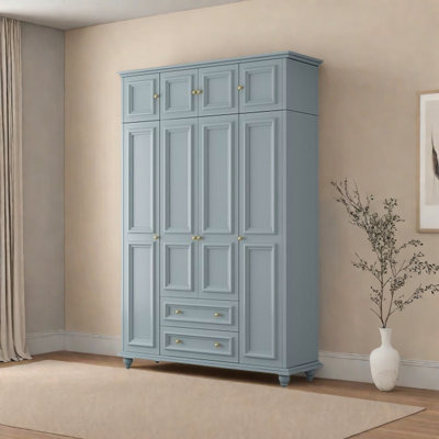 Garde-robe simple de couleur unie