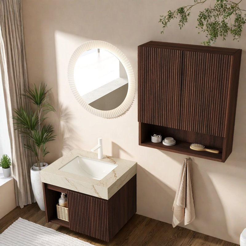 Meuble-lavabo moderne avec rangement