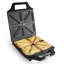 VonShef 15cm Non Stick Electric Grill Sandwich Maker with Lid