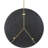 Galactic Stainless Steel Round Wall Mirror-1414228506