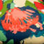  Coussin décoratif floral intérieur / extérieur en polyester-96872859
