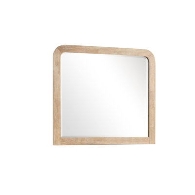 42.4"W Transitional Mirror, Natural
