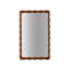 Miroir mural 35,83 "Mid-Century Modern Swirl