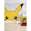 Murale peler et coller pokachu jaune Pokémon