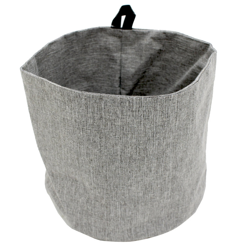 Panier à tissu de rangement rond