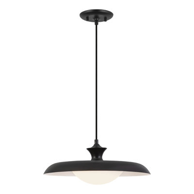 Minori 15-in Black Pendant