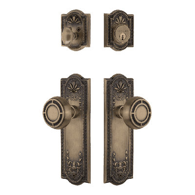 Nostalgic Warehouse Meadows Entry Set with Mission Knob