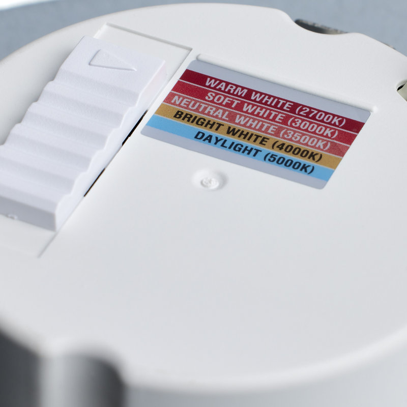 Blink Dimmable Square Flush Mount, White