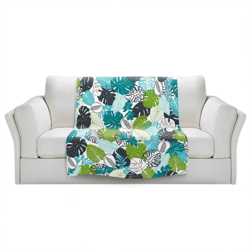 Hand Woven Throw Blanket, 51" x 60"